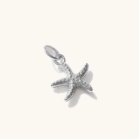 Mini Starfish Pendant Silver
